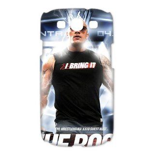 Best The Rock WWE Wrestling Samsung Galaxy i9300 3D Case Snap On Cover Faceplate Protector Cell Phones & Accessories