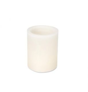 Candle Sleeves for LED Tea Lights Ivory 3.5 Inch