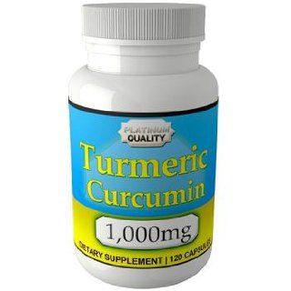 Eden Pond Turmeric Curcumin, 1000mg in Two Daily Capsules, 120 Caps Health & Personal Care