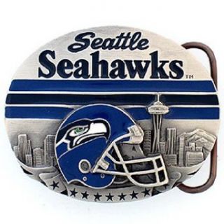 NFL Belt Buckle   Seattle Seahawks Clothing