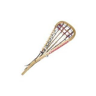 CranBarry Viktoria Women's Wood Lacrosse Stick (Octagonal Handle)   One Color Traditional Pocket  Sports & Outdoors