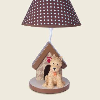 Lambs & Ivy Woof Lamp with Shade and Bulb  Nursery Lamps  Baby