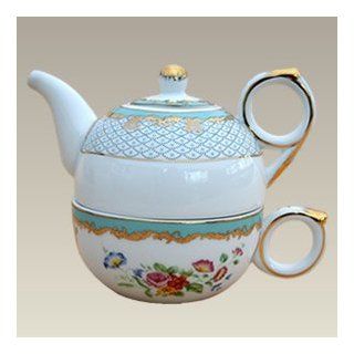 Old World Tea For One Set Tea Services Kitchen & Dining