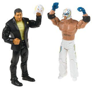 WWE Adrenaline Series 15 Eddie Guerrero & Rey Mysterio w/Ripped Mask 2 Pack Action Figures Toys & Games