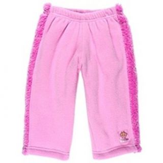 Outside Baby Girls Curly Windproof Fleece Pant Pink 18 24 Months Clothing