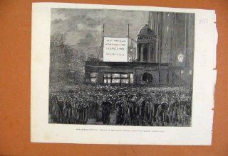 General Election Results Polling Shown Outside C1892   Prints