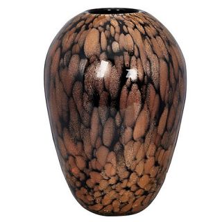 Star by Julien Macdonald Black glitter flecks vase