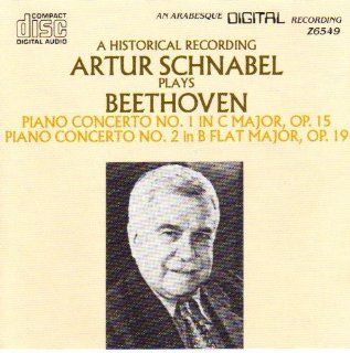 Schnabel Plays Beethoven Piano Concertos 3 in C minor & 4 in G Major Music