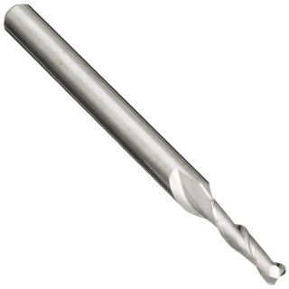 Melin Tool AMG M M Carbide Corner Radius End Mill, Metric, Uncoated (Bright) Finish, 30 Deg Helix, 2 Flutes, 38mm Overall Length, 3mm Cutting Diameter, 3mm Shank Diameter, 0.4mm Corner Radius