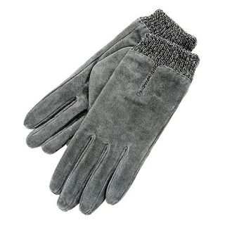 Isotoner Grey marl cuff gloves