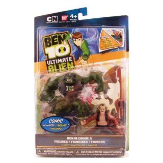 Ben 10 Ultimate Alien Comic Exclusive 4 Inch Action Figure 2Pack Ultimate Humungousaur Aggregor Toys & Games