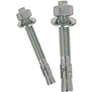 Powers Fastening Innovations 07322 Power Stud 1/2 Inch by 3 3/4 Inch Type 304 Stainless Steel Wedge Expansion Anchor, 50 Per Box
