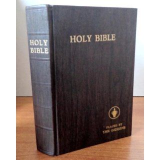 Holy Bible Placed by the Gideons Holy Bible Books