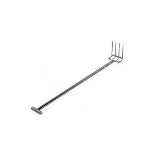 Columbia Sinks Stainless Steel Reinforced Drag Fork, 4 Tines   9" Long, Overall Length 60" Health & Personal Care