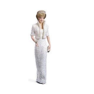 Diana Princess of Wales Porcelain Portrait Doll 