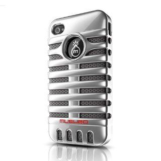 Musubo Retro Case for iPhone 4/4S Silver Cell Phones & Accessories