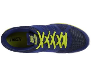 Nike Flex 2014 Run Deep Royal Blue/Venom Green/White