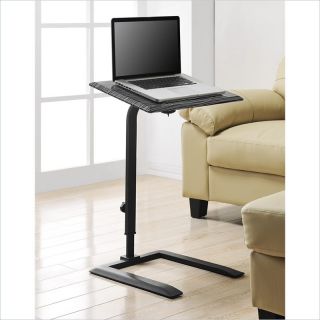 Altra Furniture Adjustable Laptop Stand in Black Finish   9817096