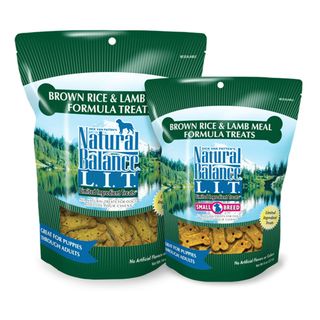 Natural Balance L.I.T. Brown Rice & Lamb Meal Formula 8 ounce Dog Treats Natural Balance Pet Treats