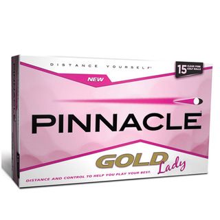 Pinnacle 2013 Lady Gold Ribbon Pink Golf Ball 15 Golf Balls Pinnacle Golf Balls