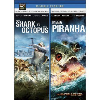 Mega Shark vs. Giant Octopus / Mega Piranha (Double Feature) Lorenzo Lamas, Deborah Gibson, Tiffany, Paul Logan, Barry Williams, Ace Hannah, Eric Forsberg Movies & TV