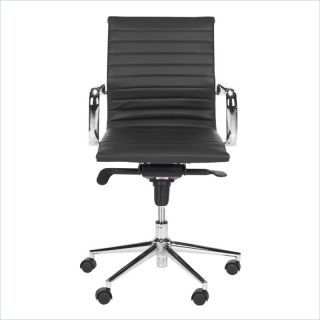 Safavieh Loreley Desk Chair in Black   FOX8512A