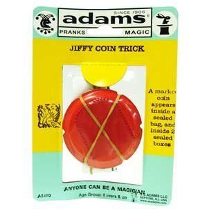 Jiffy Coin Trick From Adams Magic   So Simple to Do, but Defies Logic. 