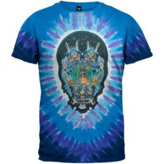 Grateful Dead   Jester Drums Tie Dye T Shirt Music Fan T Shirts Clothing