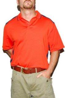 Polo Ralph Lauren RLX Mens Golf Shirt Orange Black XL at  Men�s Clothing store