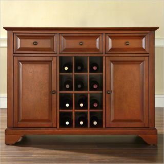 Crosley Furniture LaFayette Buffet Server / Sideboard Cabinet in Classic Cherry   KF42001BCH