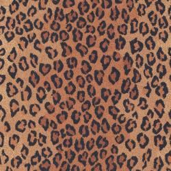 Hand hooked Chelsea Leopard Brown Wool Rug (3'9 x 5'9) Safavieh 3x5   4x6 Rugs
