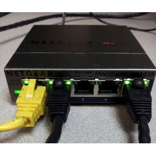 NETGEAR ProSafe 5 Port Gigabit Unmanaged Plus Switch GS105E Electronics