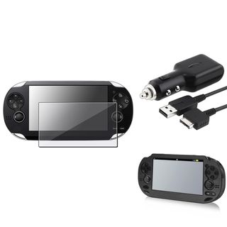 PS Vita   BasAcc Aluminum Case/ Car Charger/ Protector BasAcc Hardware & Accessories