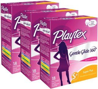Playtex Gentle Glide Super Plus 18 Tampons Health & Personal Care