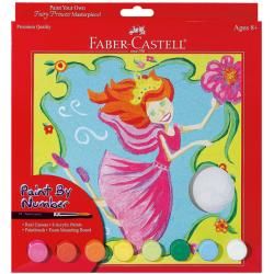 Fairy Princess Paint By Number Kit Faber Castell Paint by Number