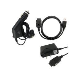 Eforcity USB Cable/ Car/ Wall Chargers for LG vx6000/ cu500 Cell Phone Chargers