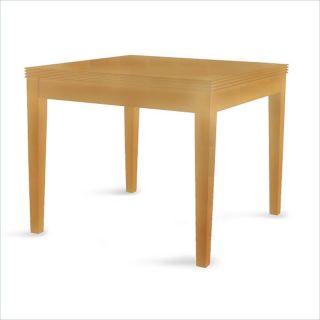 Mayline Luminary Square End Table in Maple   OT2424M
