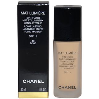 Chanel Mat Lumiere 'Beige' Long Lasting Luminous Matte Fluid Makeup Chanel Face