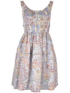 Carven Paris Print Dress