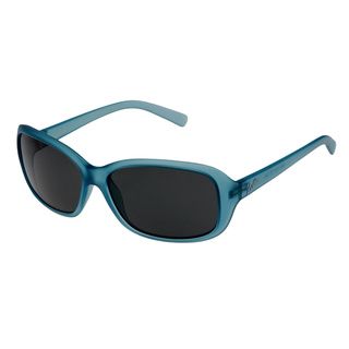 Bolle Women's 'Molly' Satin Crystal Blue Fashion Sunglasses Bolle Sport Sunglasses