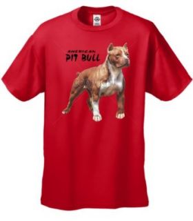 Pit Bull T shirt American Pitbull Standing Proud Clothing