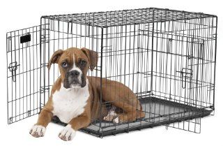 Precision Pet ProValu by Great Crate Two Door   4000. This "suitcase style" wire crate provides safety, security, ventilation, and visibility for your pet in a durable wire kennel. Includes 2 doors for easy access (Product Group carriers and cr