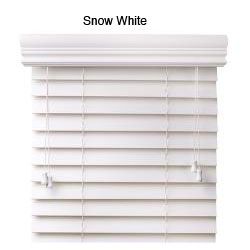 Faux Wood 47 inch Blinds Safe er Grip Blinds & Shades