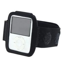 BasAcc Black Suede Armband for Apple iPod Nano 3rd Generation BasAcc Cases