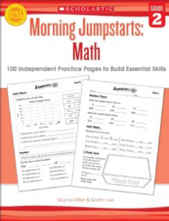Morning Jumpstarts, Grade 2 Math 100 Independent Practice Pages to Build Essential Skills (Paperback) General