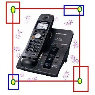 Panasonic KX TG6051B 5.8 GHZ Cordless Telephone System  Panasonic Phone With Answering System  Electronics