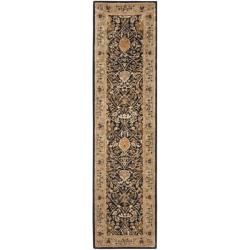Handmade Persian Legend Blue/ Gold Wool Rug (2'6 x 12') Safavieh Runner Rugs