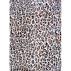 Indo Hand tufted Cheetah print Wool Rug (7'6 x 9'6) 7x9   10x14 Rugs