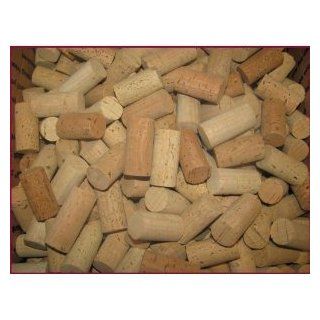 Recycled (previously used) Wine Corks, 75, Blank UNPRINTED 100% Natural   For Arts and Crafts Projects Wine Bottle Stoppers Kitchen & Dining