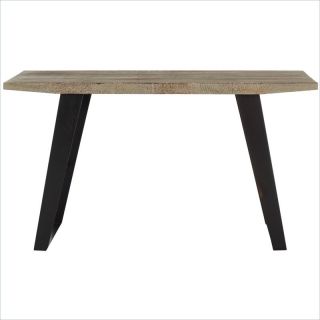 Safavieh Waldo Fir Wood Console in Natural Color and Black   AMH4131A